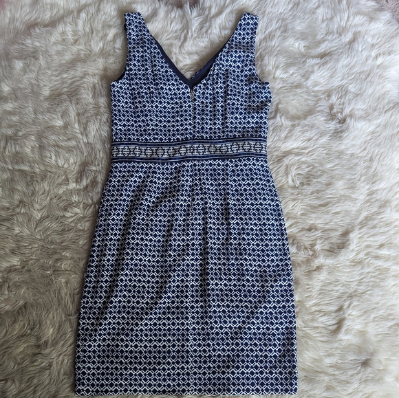 EUC Tory Burch Piera Sleeveless Printed Sheath Dress - Picture 15 of 16